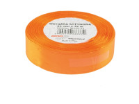 Wstążka satynowa 25mmx32m pomarańczowa Brewis